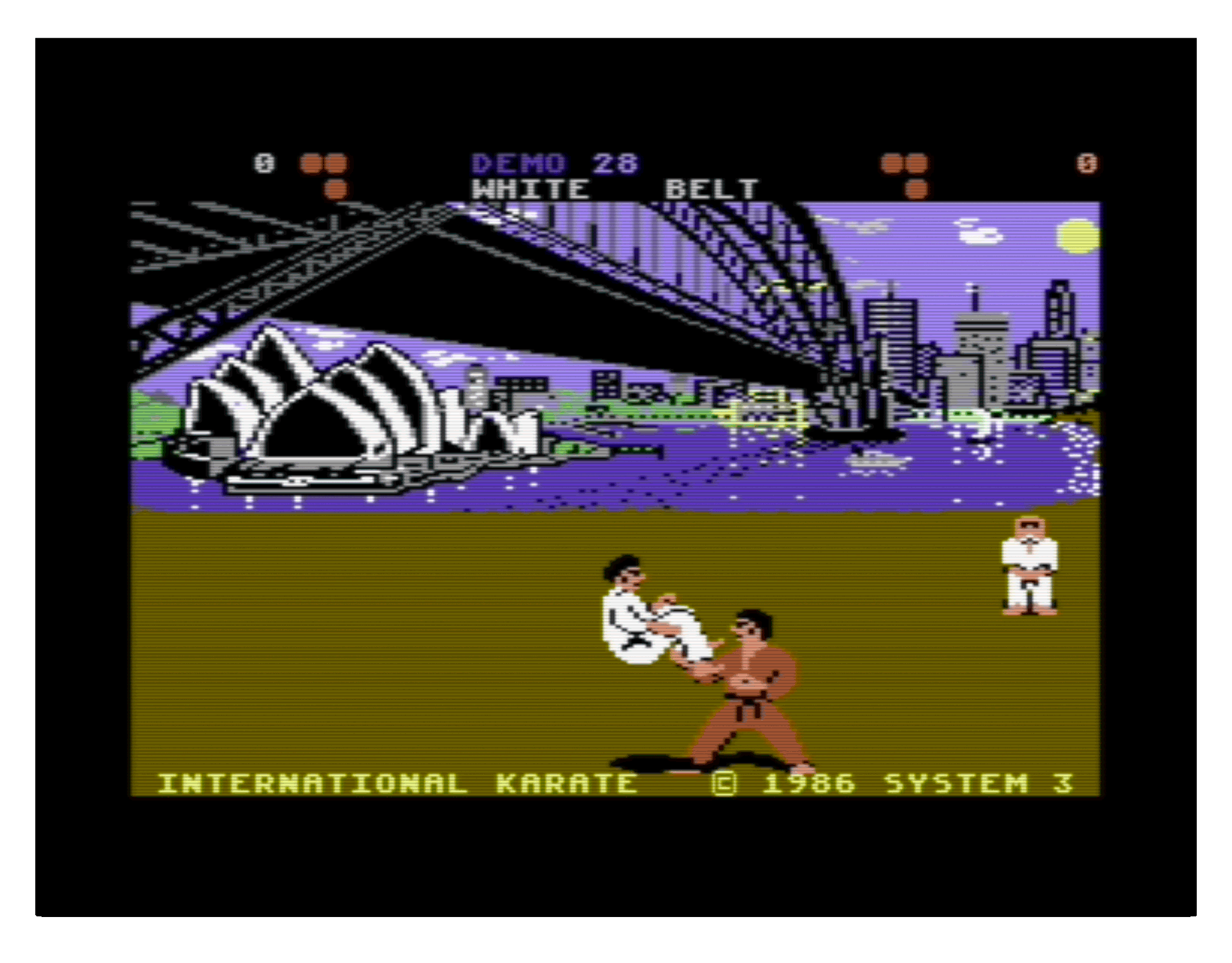 International Karate Commodore 64 (C64) © System 3